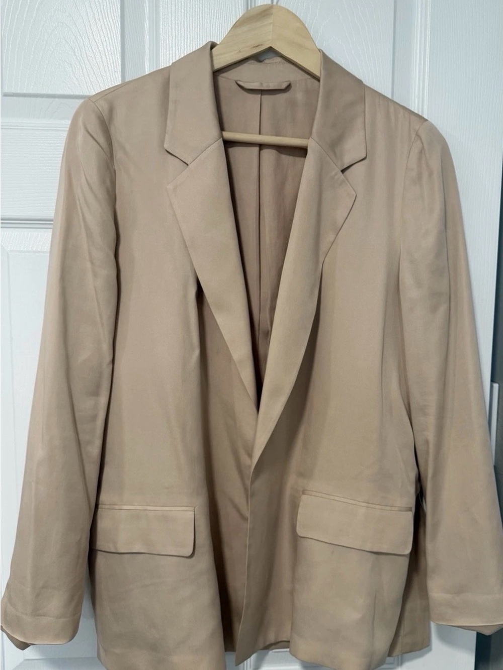 All Saints Taupe Blazer Jacket